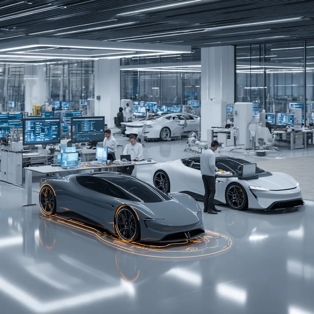 Featured image for Automotive, EV and Mobility industry showcasing electric vehicles and transportation innovation